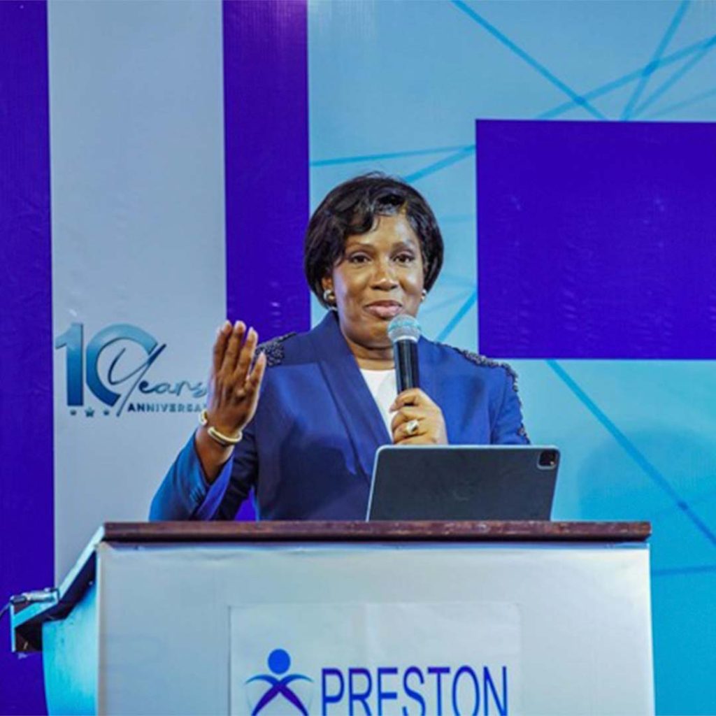 Dr Nkemdilim Ene at Preston Associate 10 years Anniversary